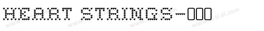 Heart Strings字体转换